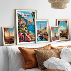 Positano Art Print