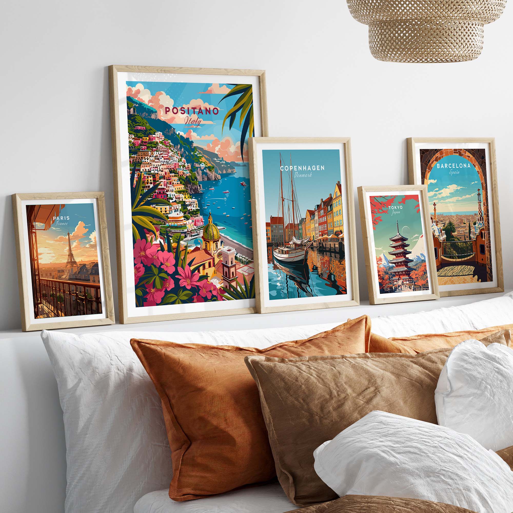 Positano Art Print