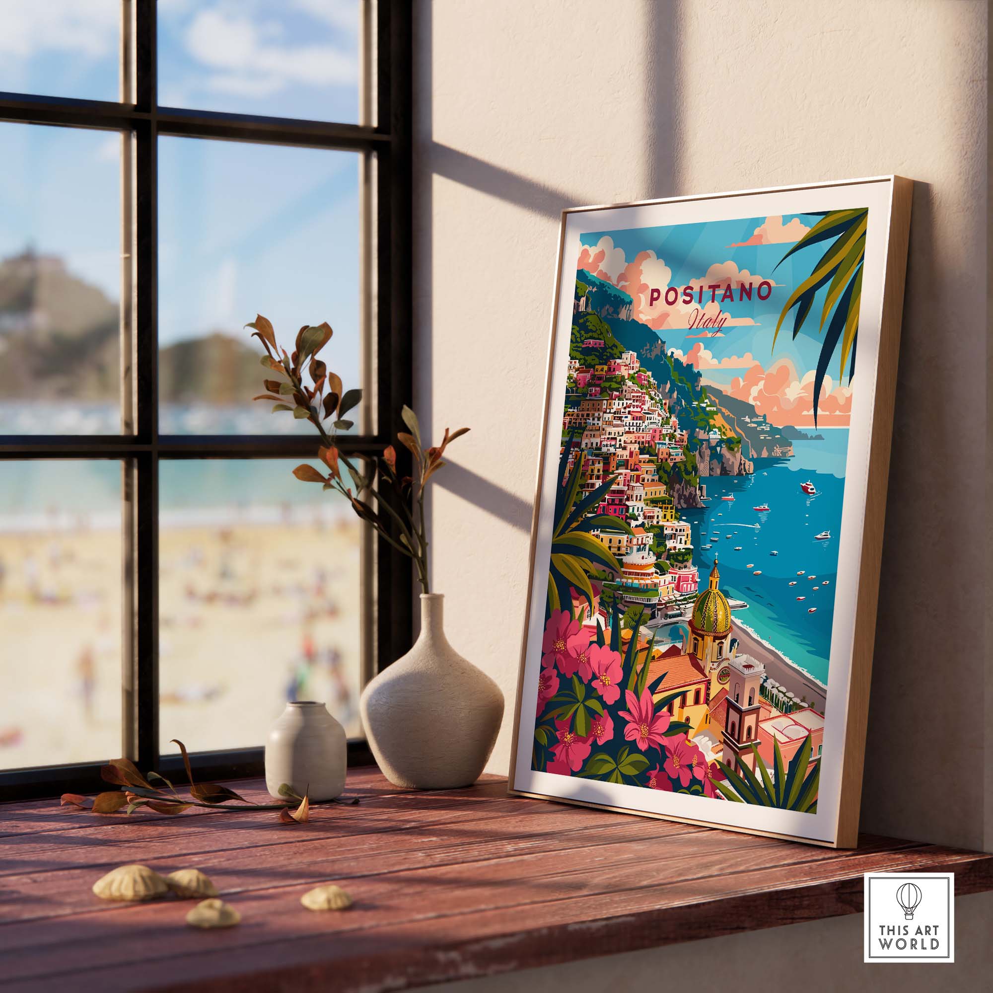 Positano Art Print