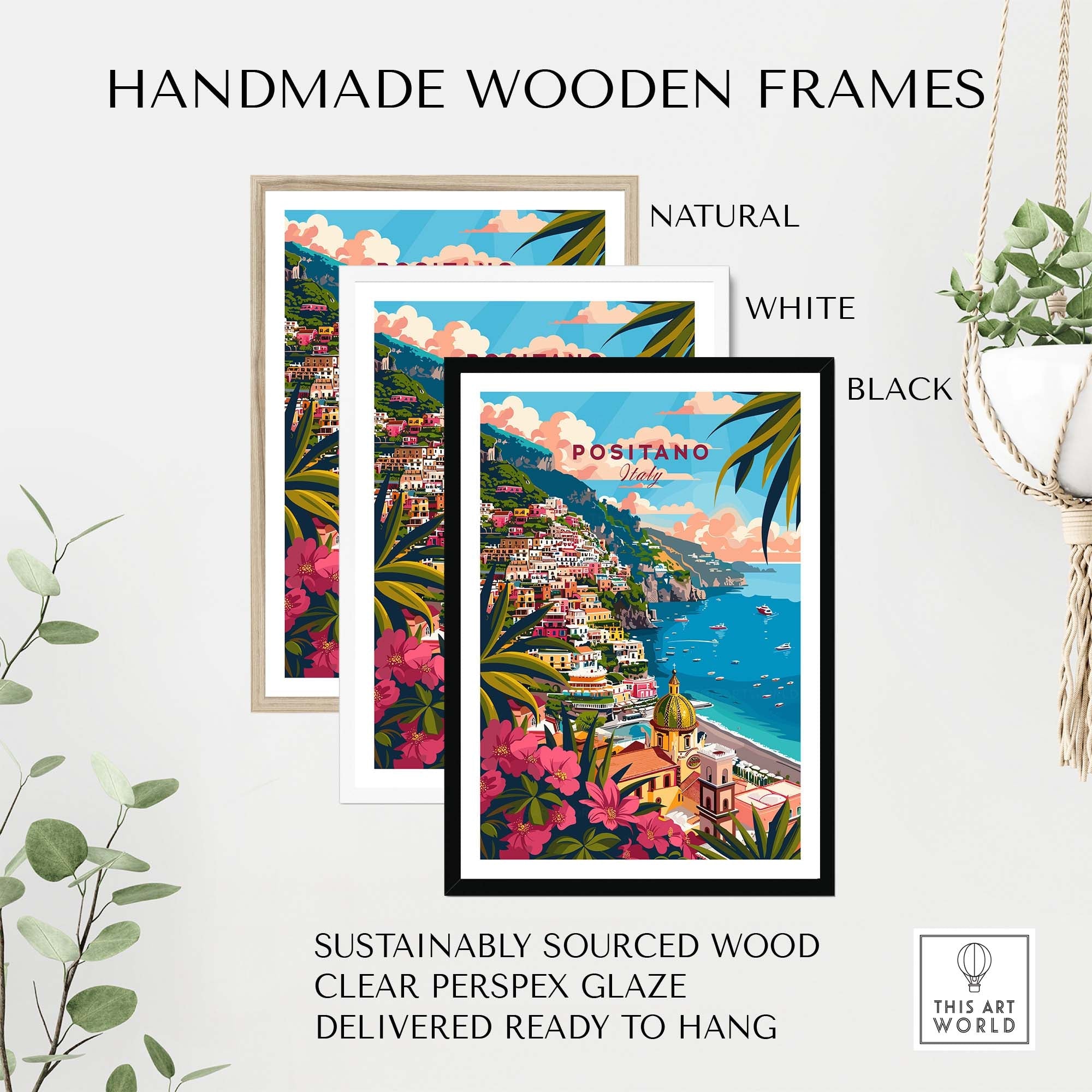 Positano Art Print