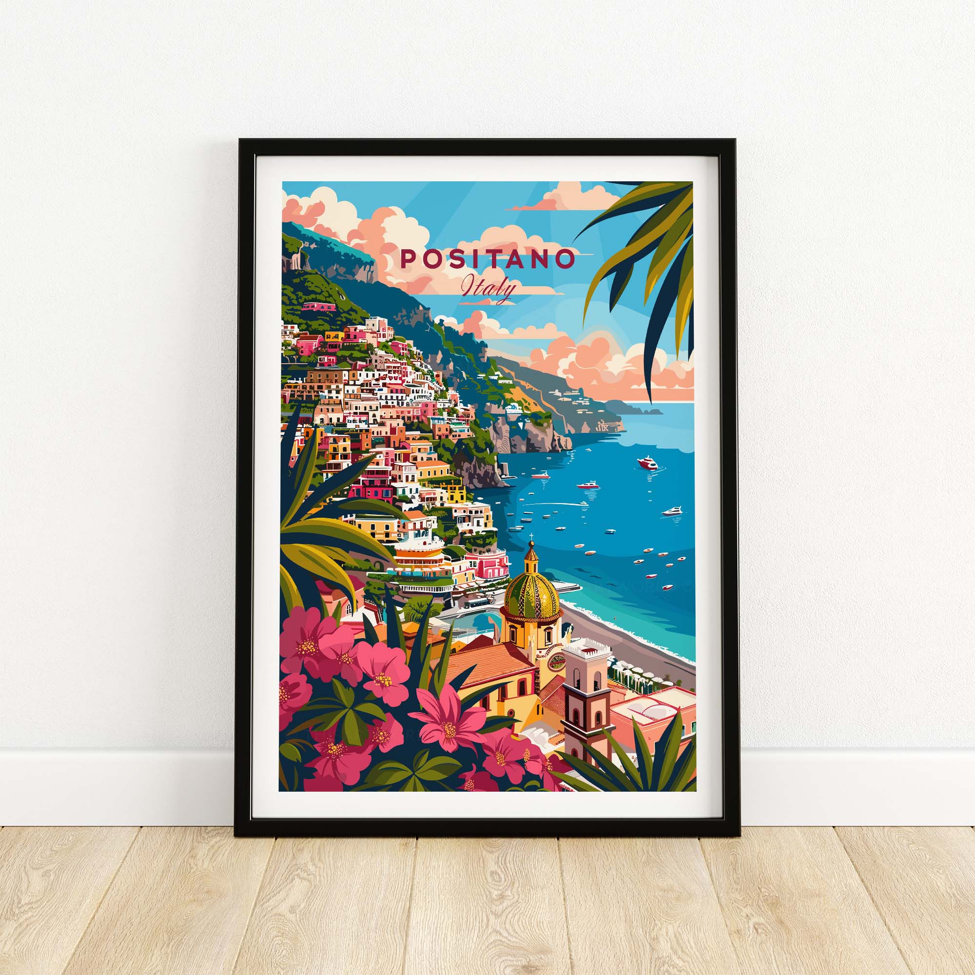 Positano Art Print