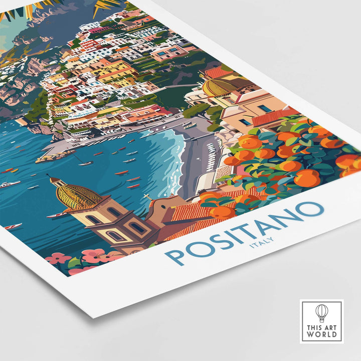 a postcard with a picture of a city on it