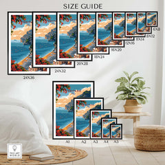 Positano Poster Italy