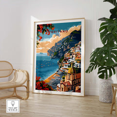 Positano Poster Italy