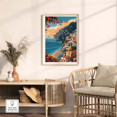 Positano Poster Italy