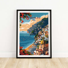 Positano Poster Italy