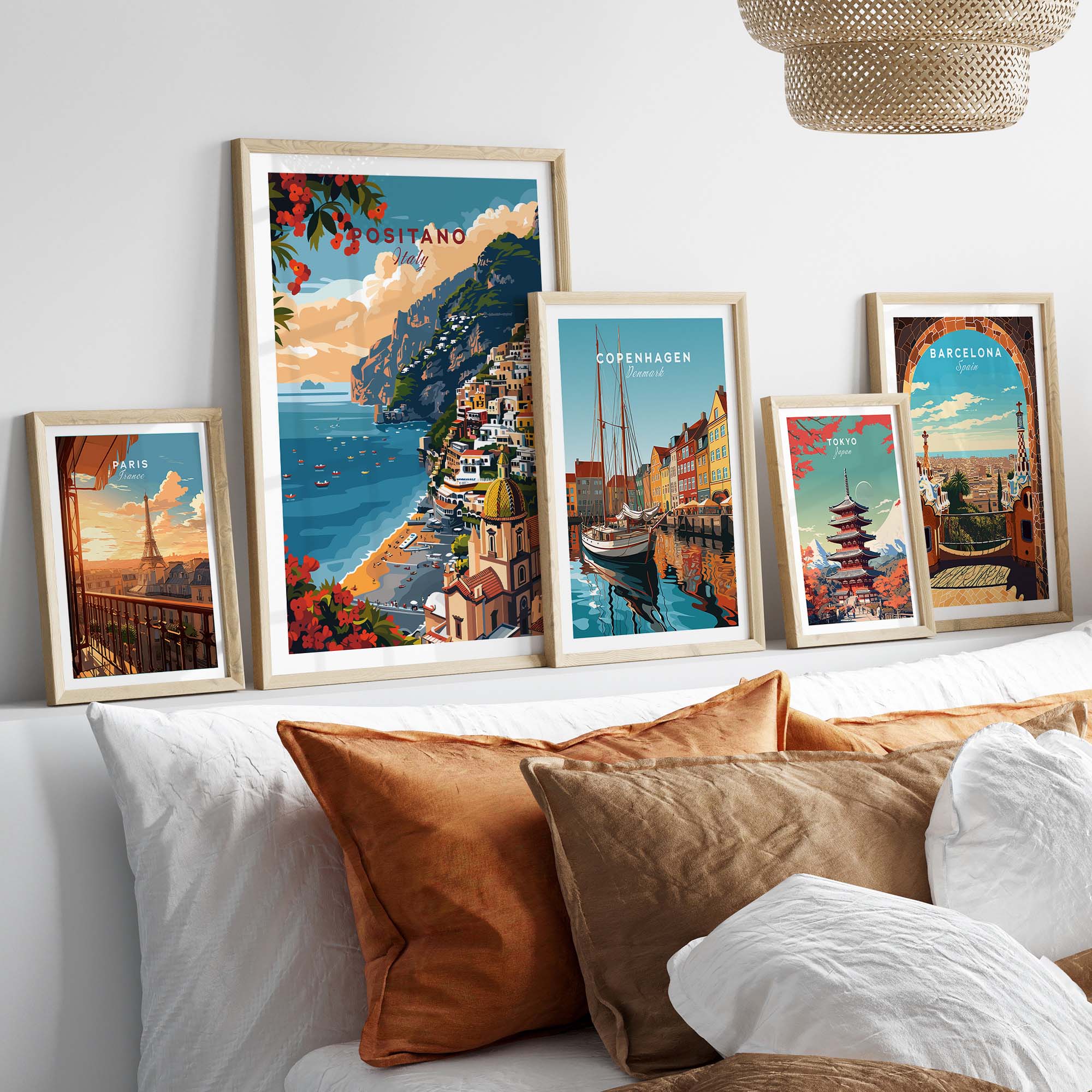 Positano Poster Italy