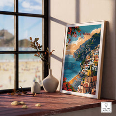 Positano Poster Italy