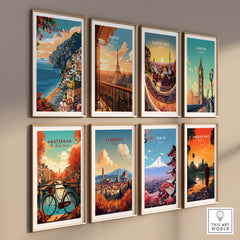 Positano Poster Italy
