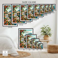 Positano Poster Print
