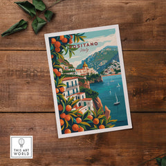 Positano Poster Print