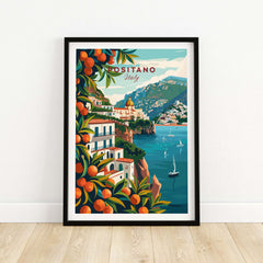 Positano Poster Print
