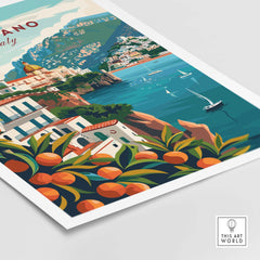 Positano Poster Print