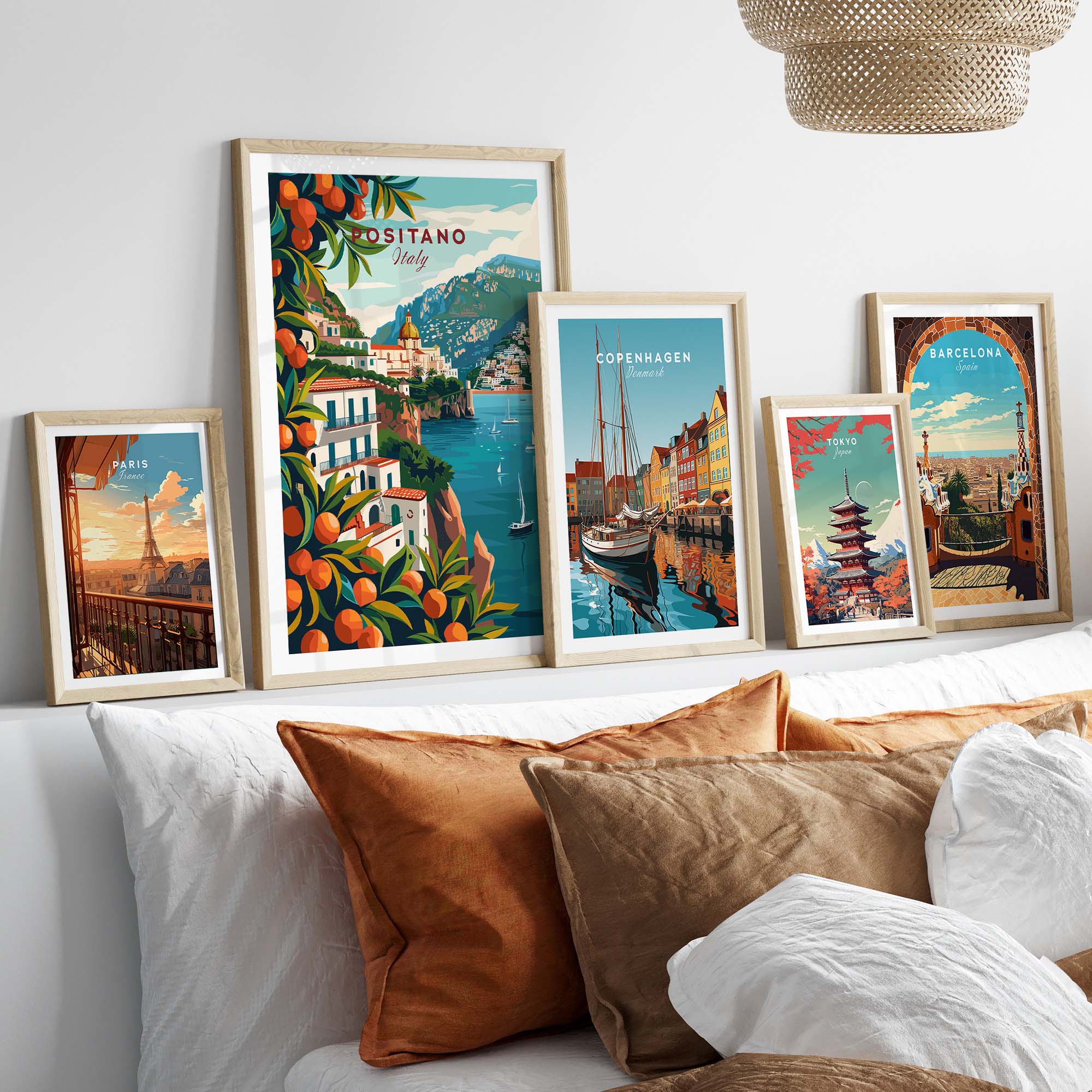 Positano Poster Print