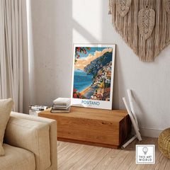 Positano Print Italy