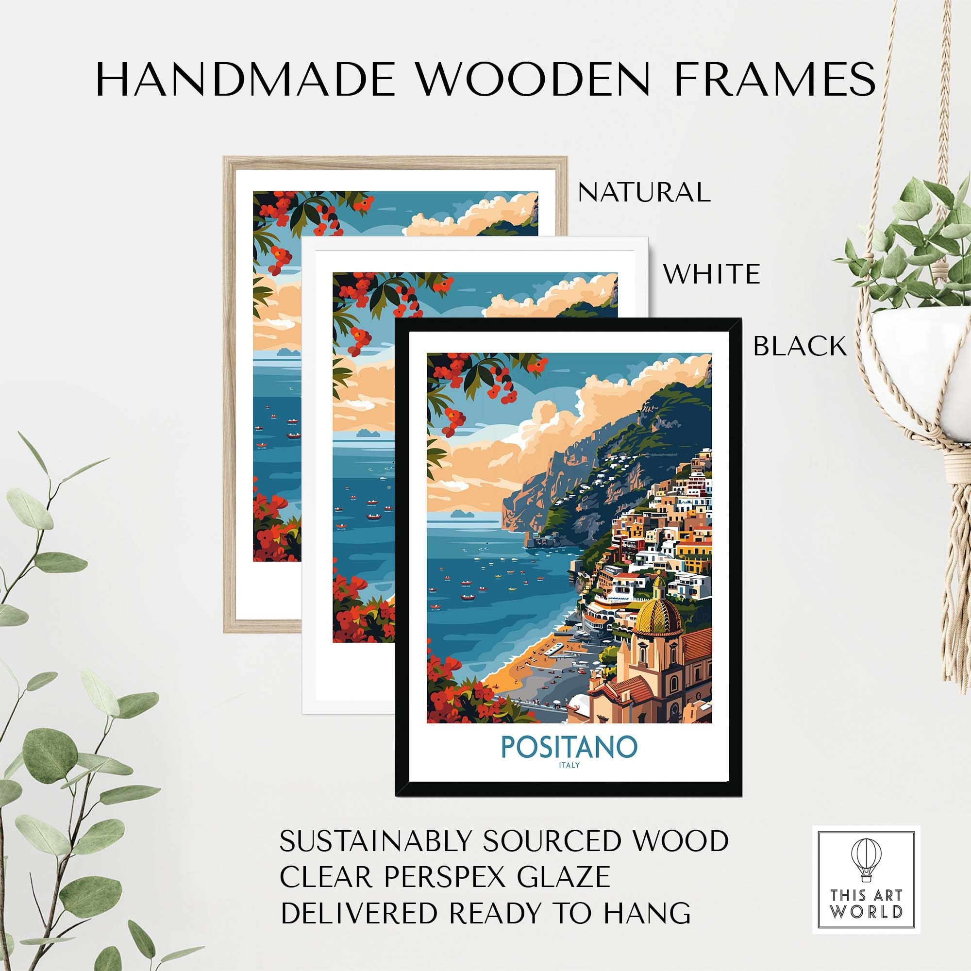 Positano Print Italy