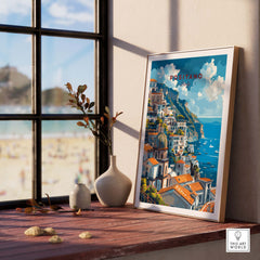 Positano Travel Print
