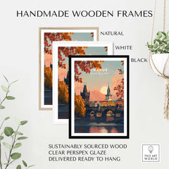 Prague Art Print view our best collection or travel posters and prints - ThisArtWorld