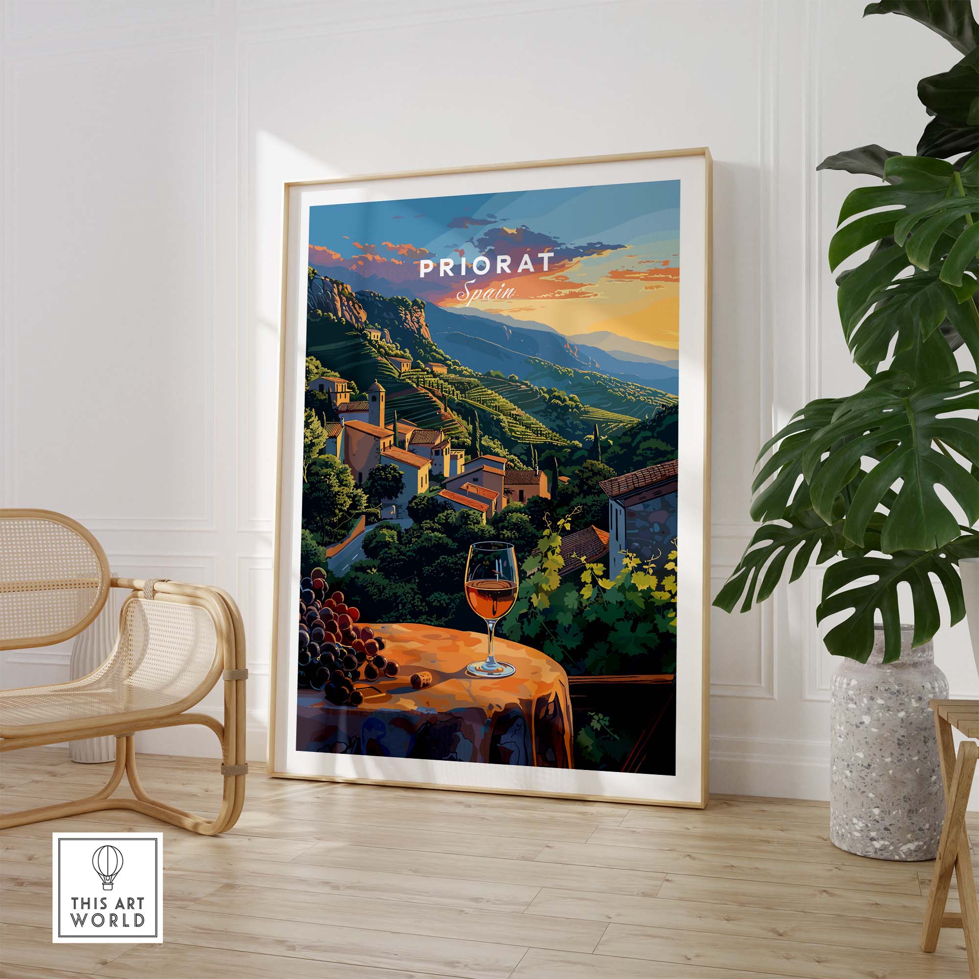 Priorat Travel Print