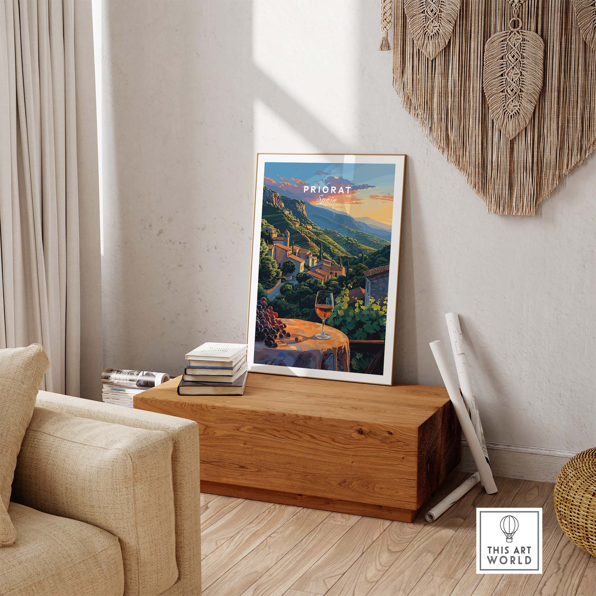 Priorat Travel Print