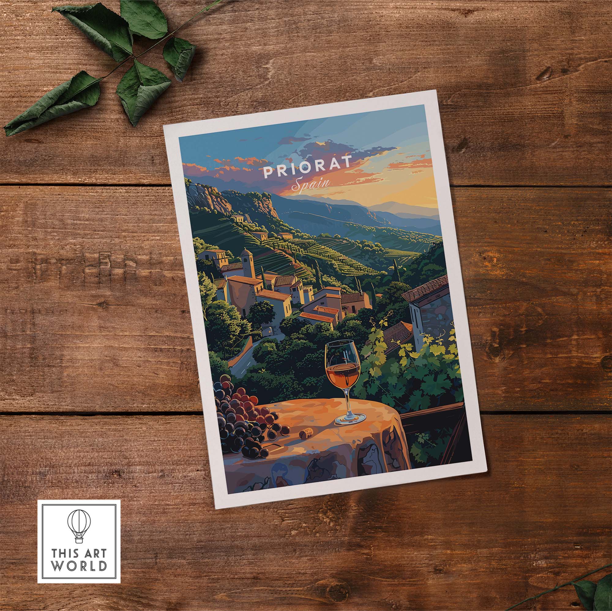 Priorat Travel Print