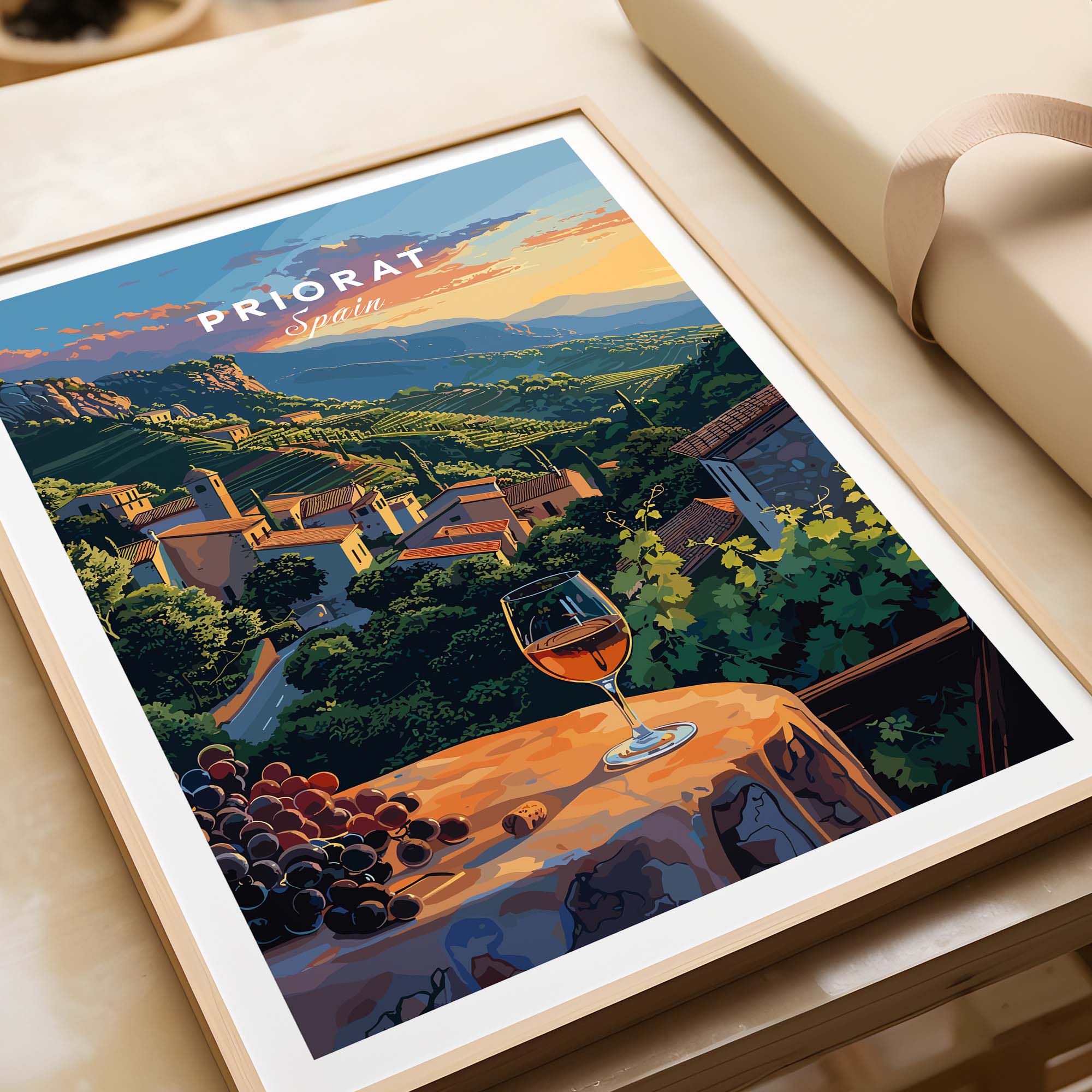 Priorat Travel Print