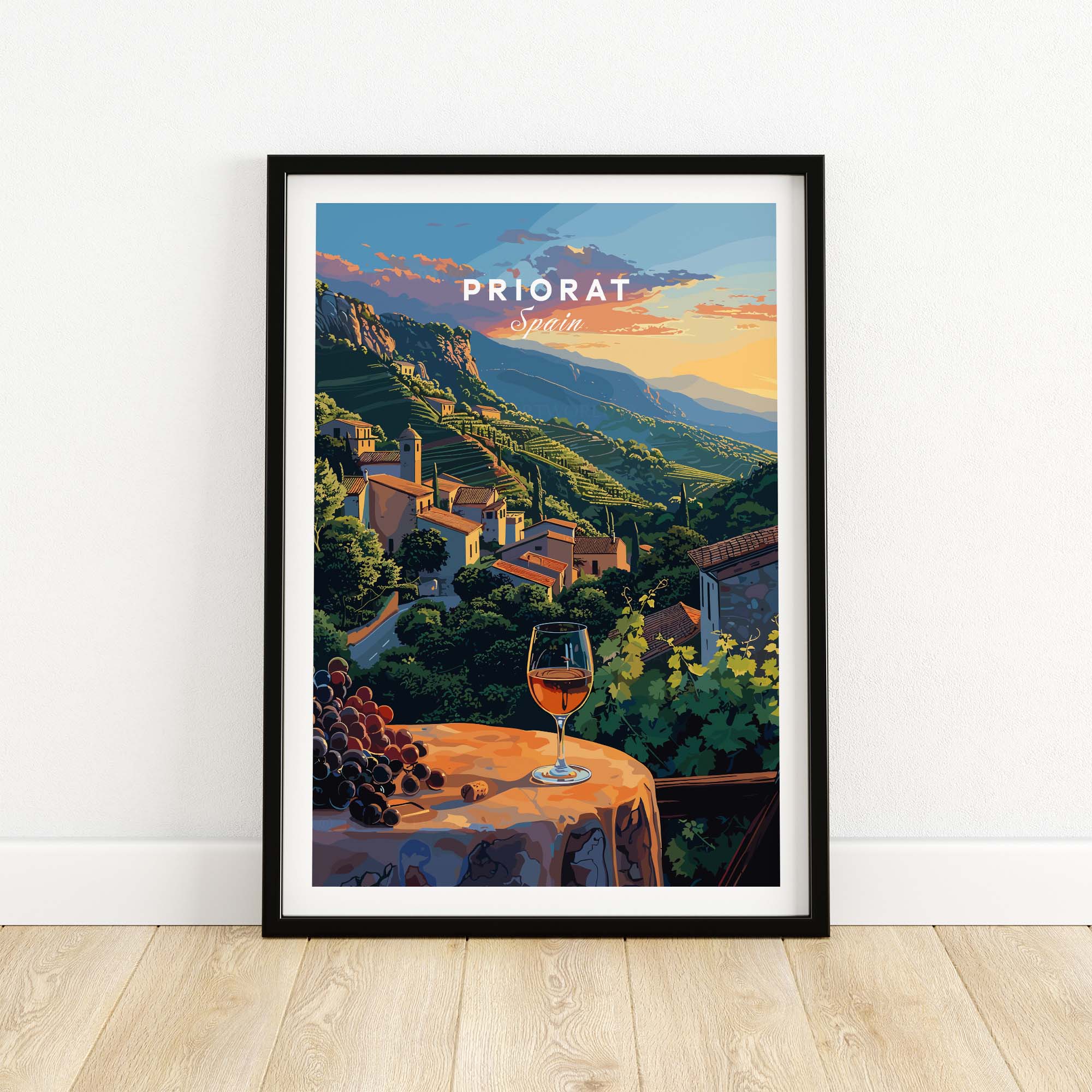 Priorat Travel Print