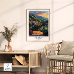 Priorat Travel Wall Art - Stunning Print of Beautiful Spanish Region