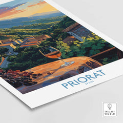 Priorat Travel Wall Art - Stunning Print of Beautiful Spanish Region