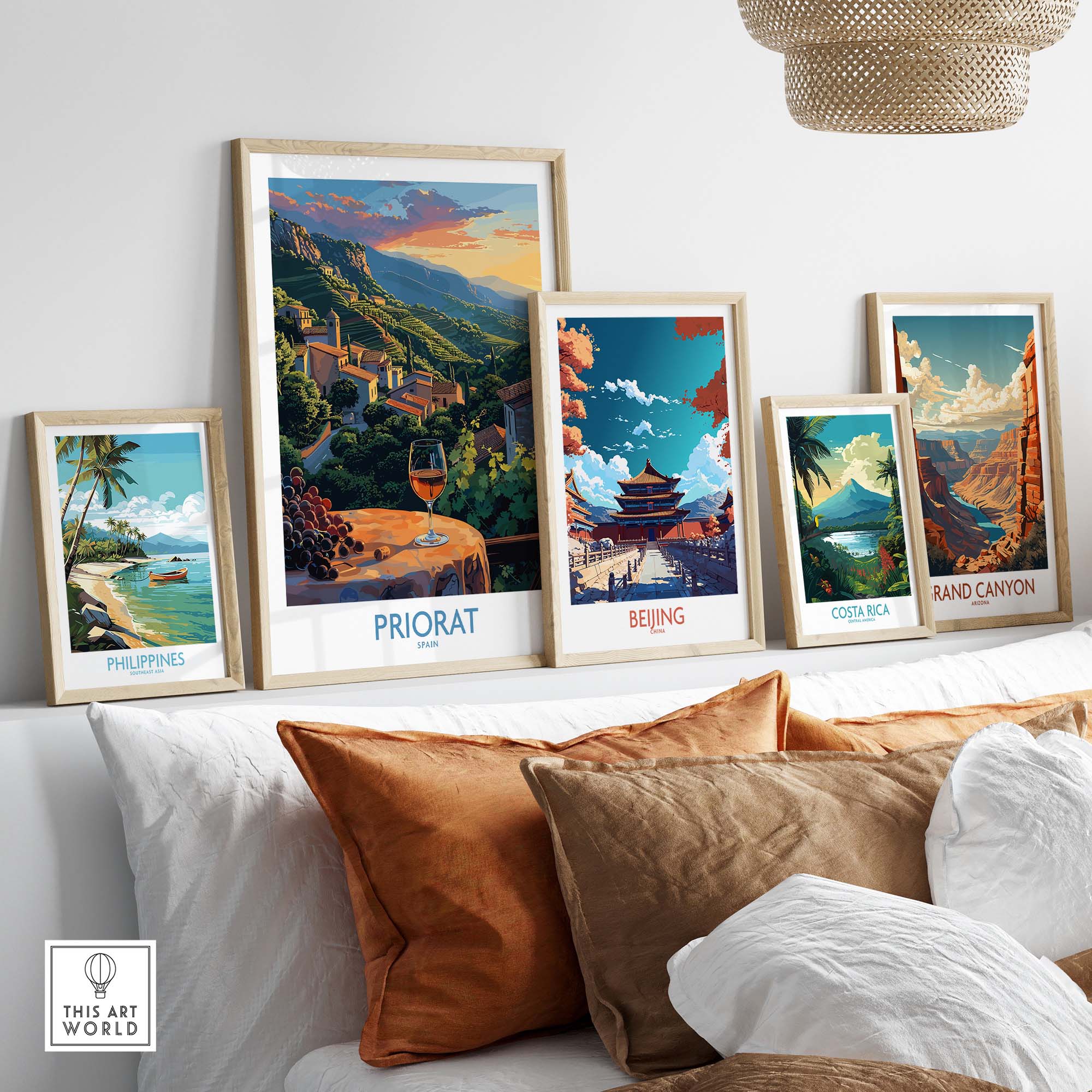 Priorat Travel Wall Art - Stunning Print of Beautiful Spanish Region