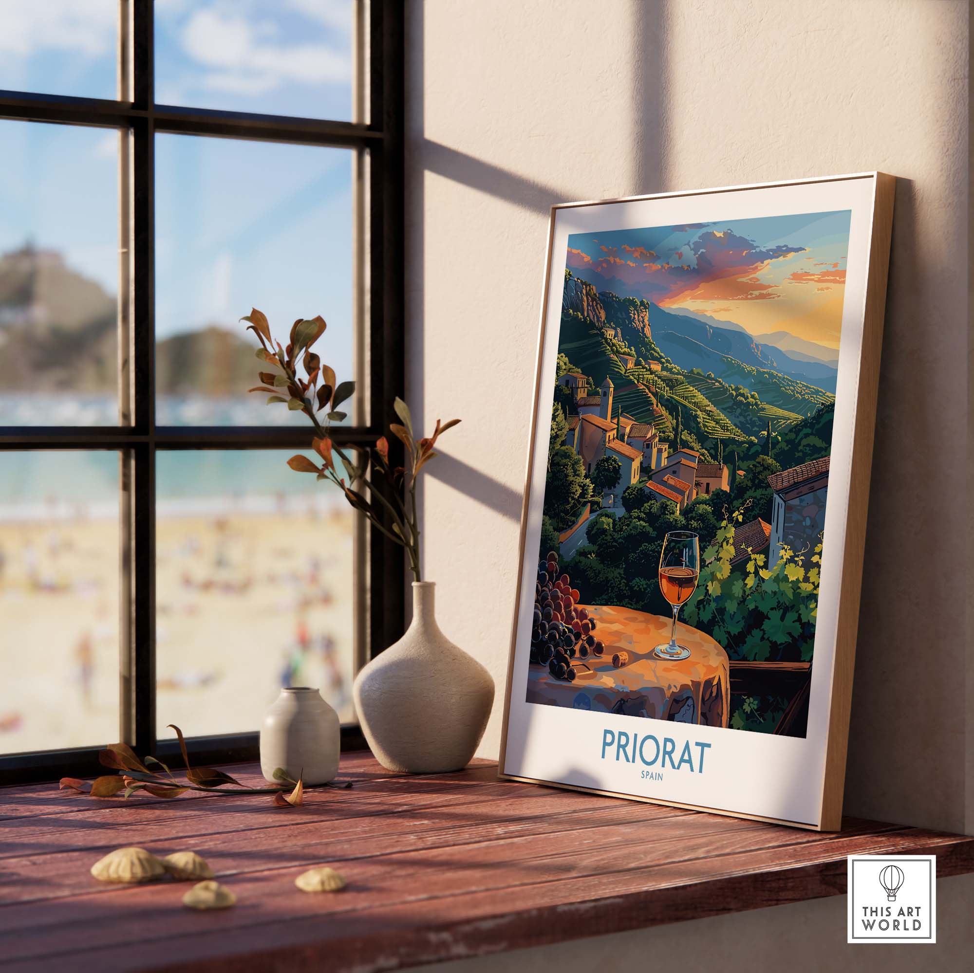 Priorat Travel Wall Art - Stunning Print of Beautiful Spanish Region