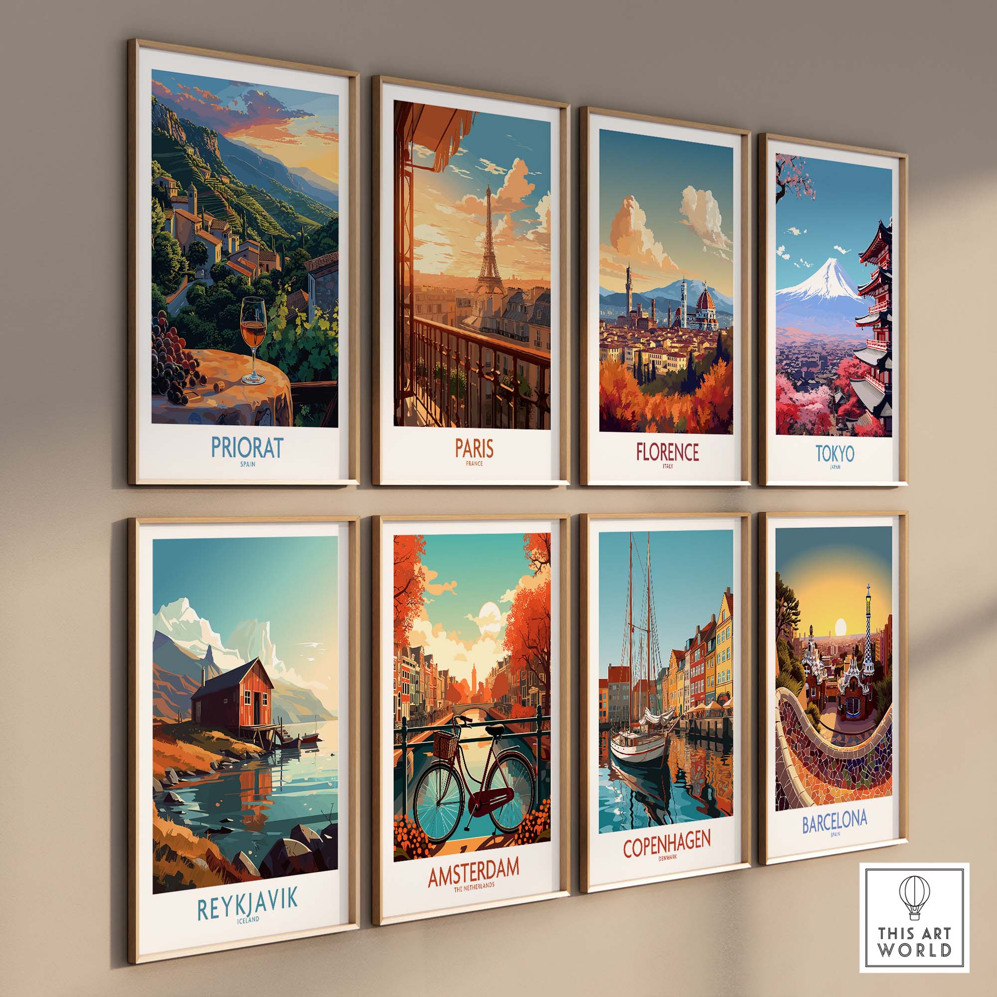Priorat Travel Wall Art - Stunning Print of Beautiful Spanish Region