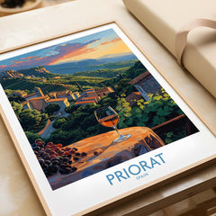 Priorat Travel Wall Art - Stunning Print of Beautiful Spanish Region