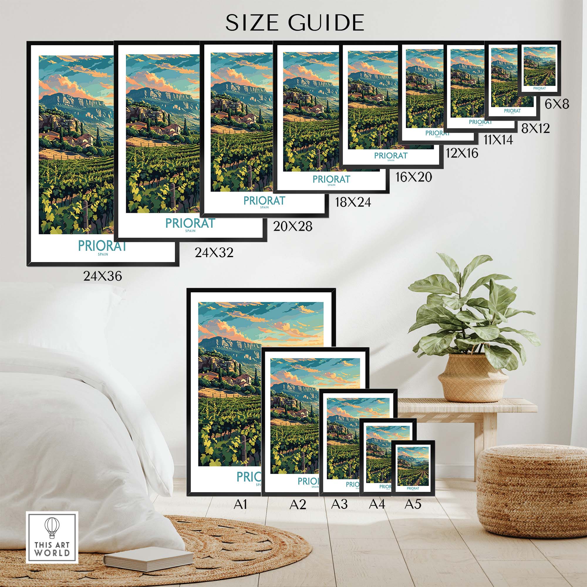 Priorat Wall Art
