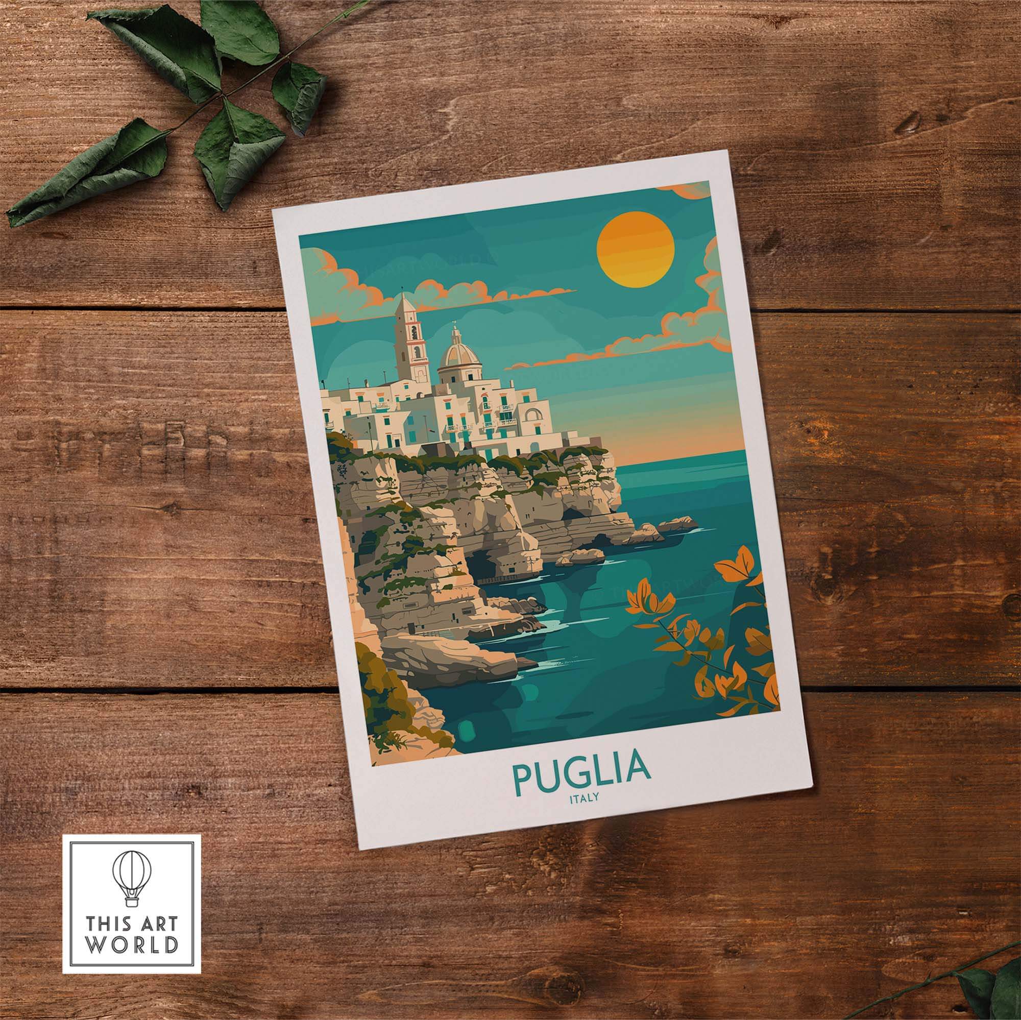Puglia Art Print