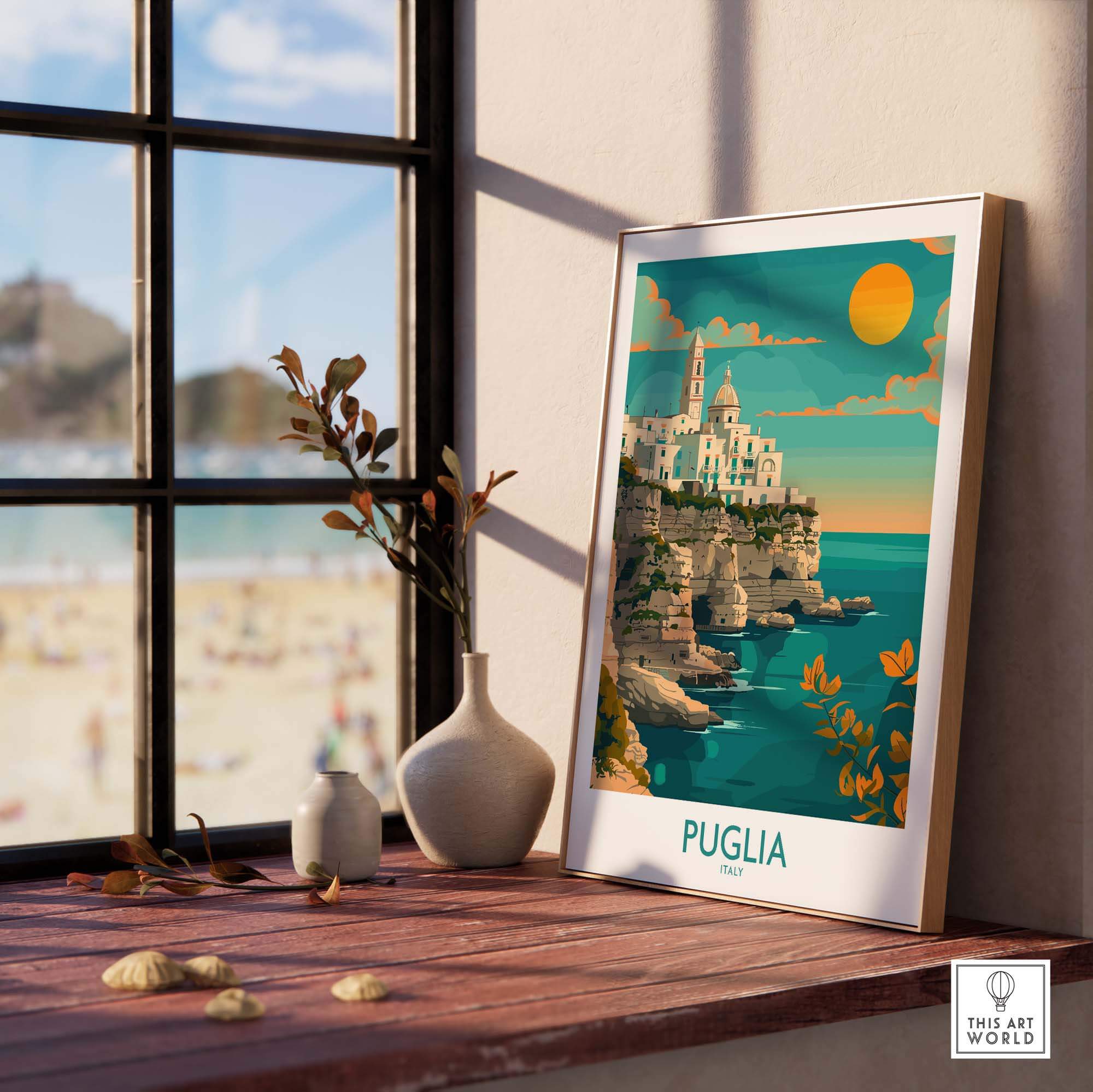 Puglia Art Print
