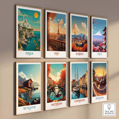 Puglia Art Print