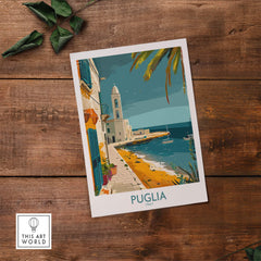 Puglia Travel Poster - Italy