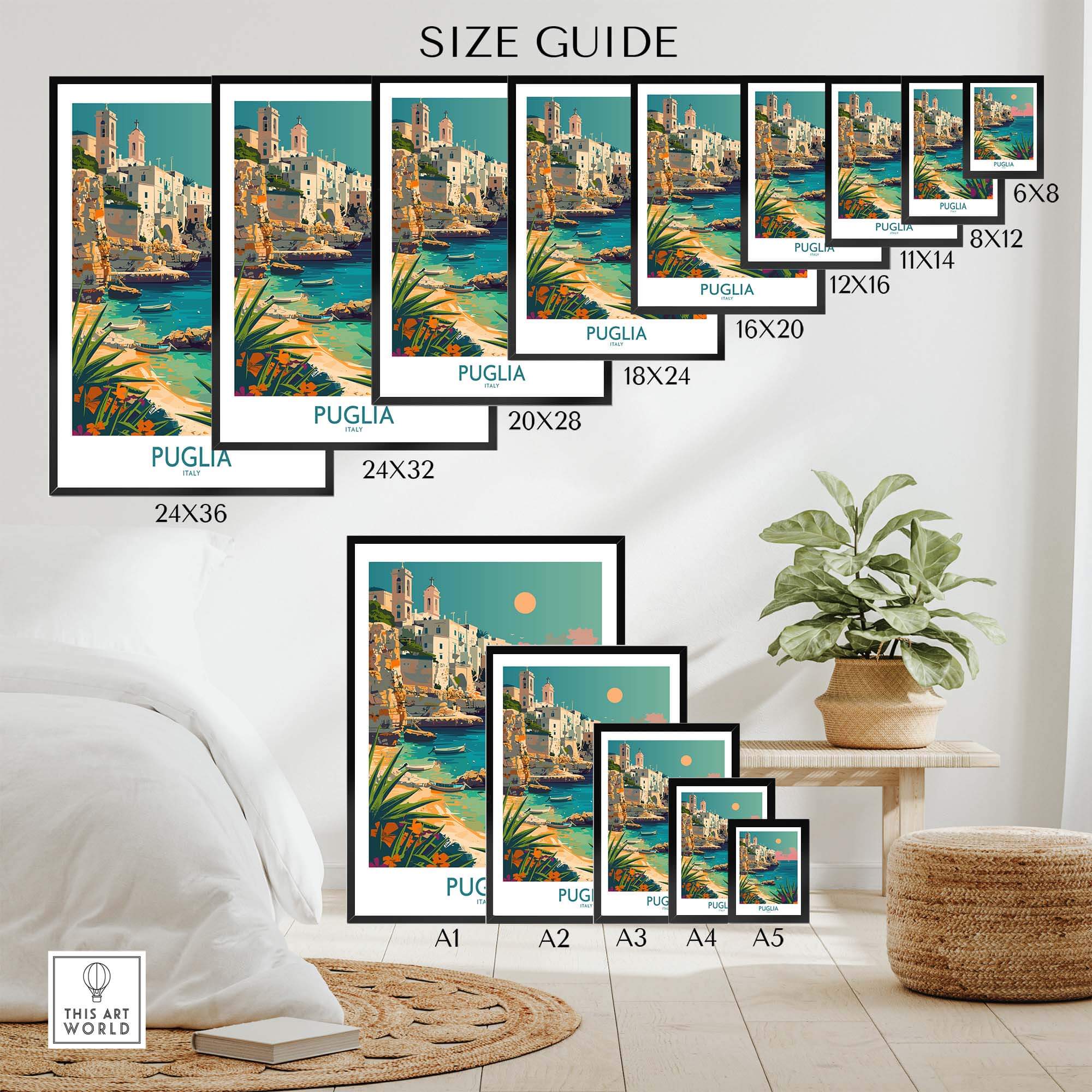 Puglia Wall Art