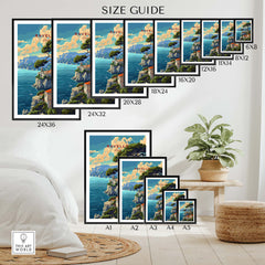 Ravello Travel Poster