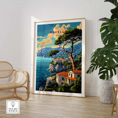 Ravello Travel Poster