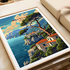 Ravello Travel Poster