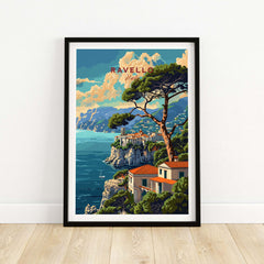 Ravello Travel Poster