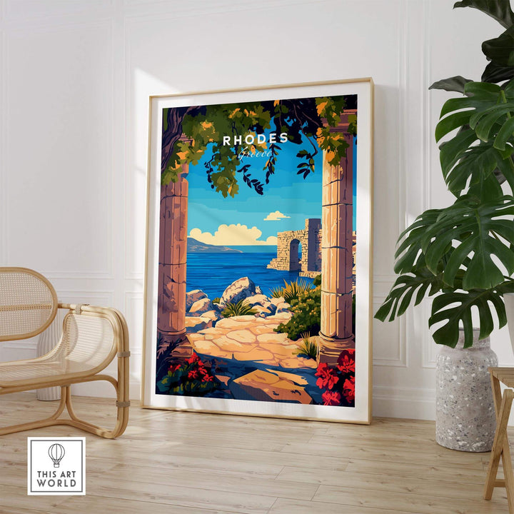 Rhodes Wall Art Print