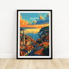 Rijeka Croatia Poster-This Art World
