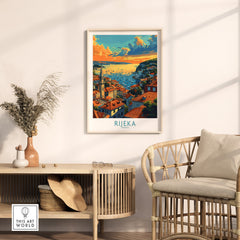 Rijeka Croatia Travel Print-This Art World