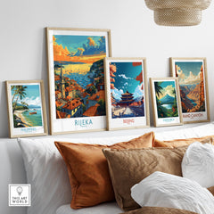 Rijeka Croatia Travel Print-This Art World