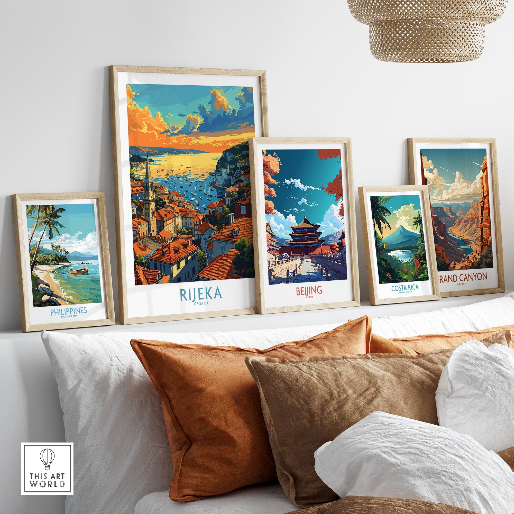 Rijeka Croatia Travel Print-This Art World