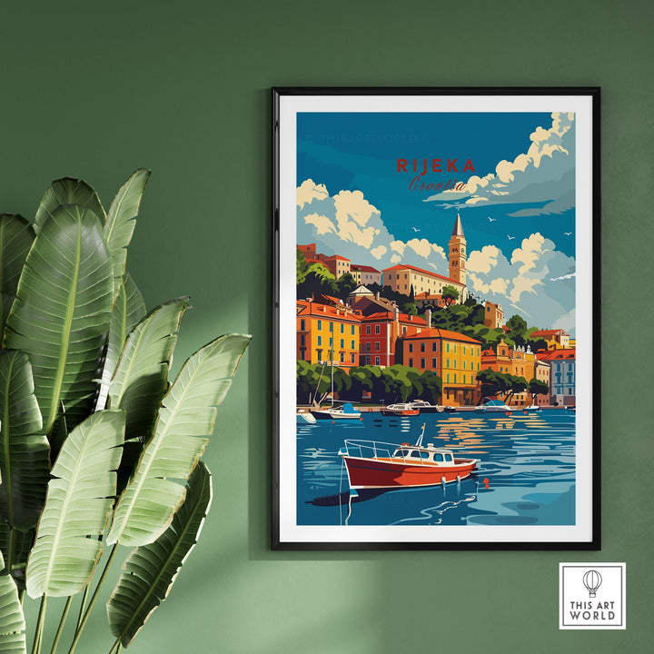 Rijeka Poster Croatia-This Art World
