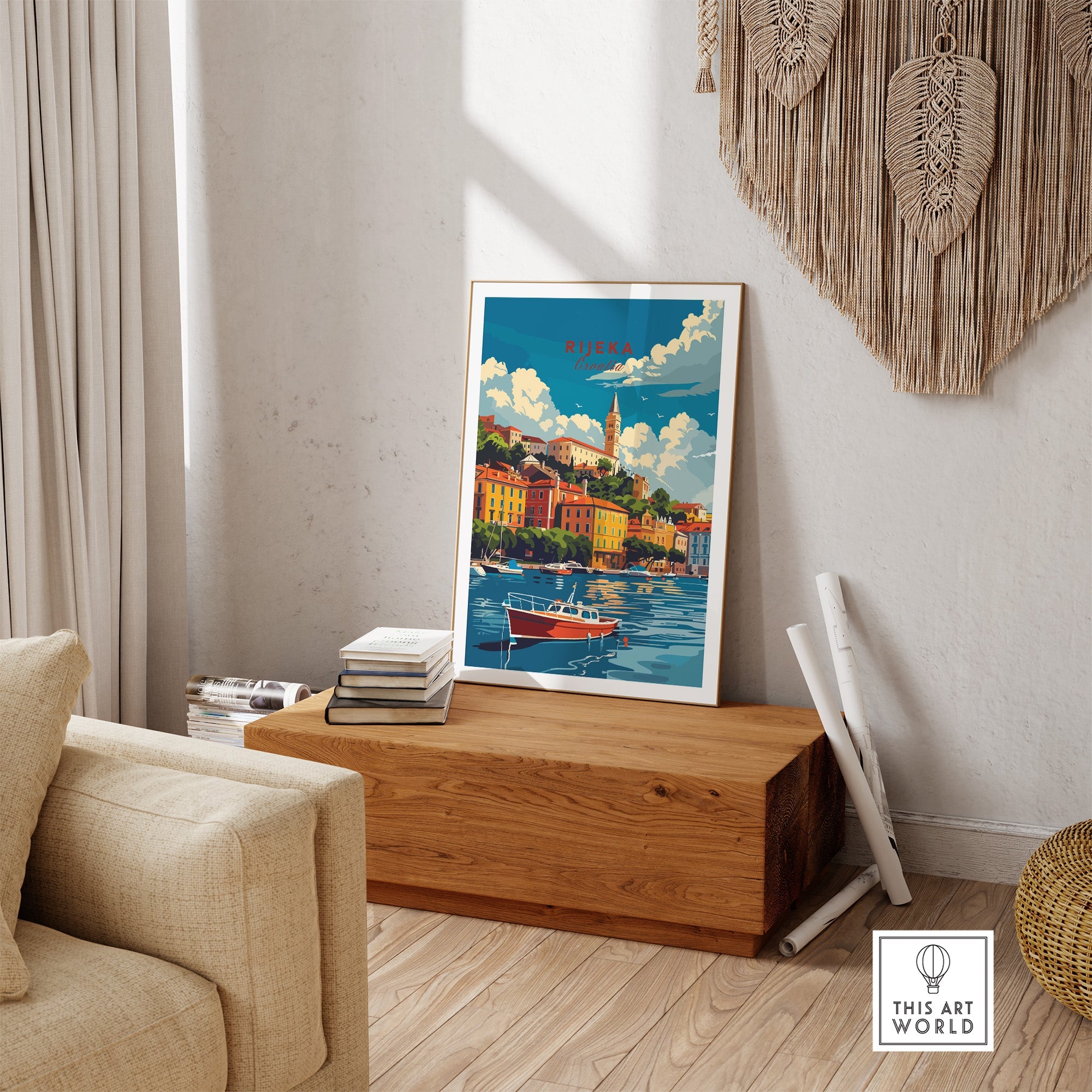 Rijeka Poster Croatia-This Art World